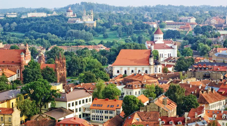 Populairste voertuigkeuzes op de luchthaven van Vilnius